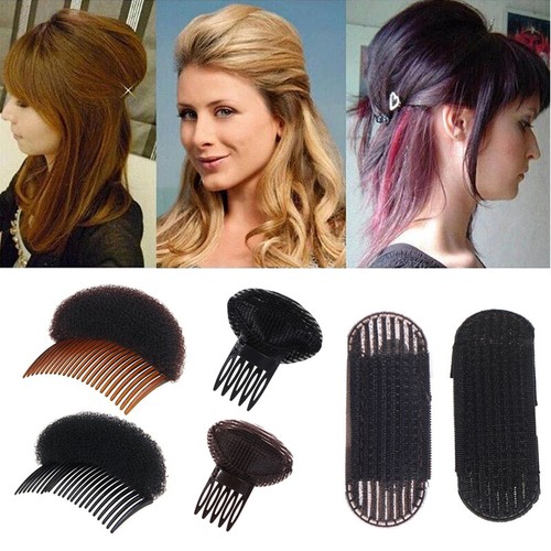 Unsichtbare Flauschige Haar Pad Schwamm Clip Stirn Haar Volumen Kamm Haar ↓