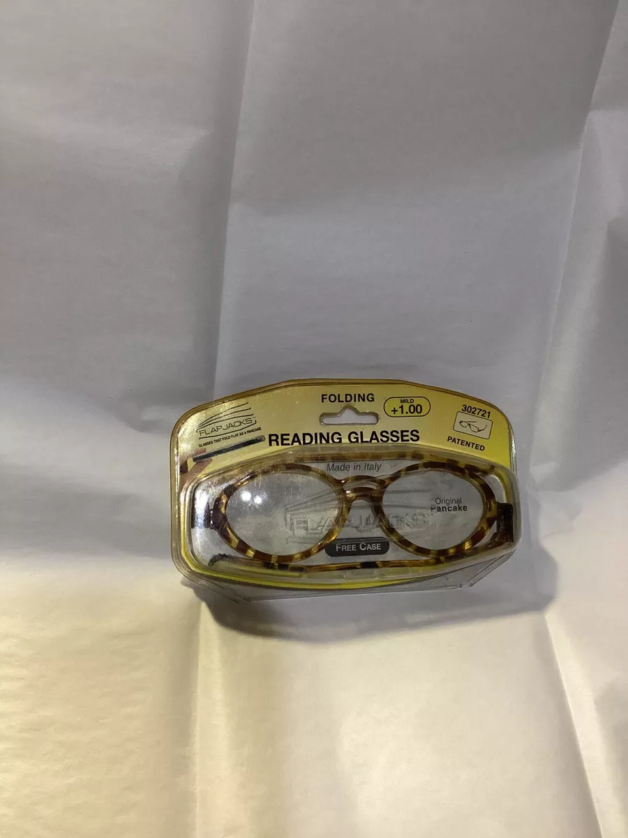 Flapjack folding reading glasses deals
