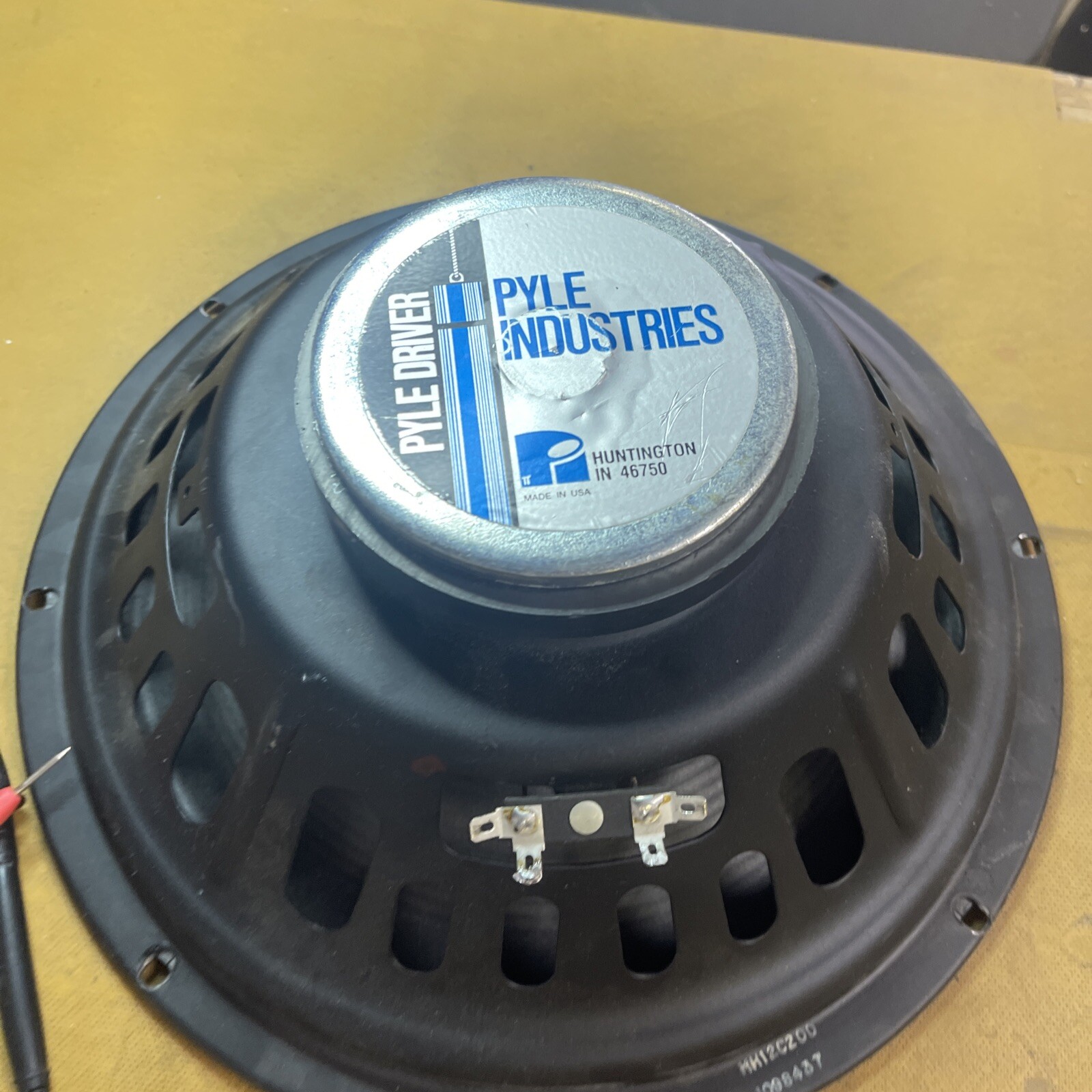 Vintage Pyle Driver 12 inch speaker Mh12c200 Tested 8 Ohm eBay