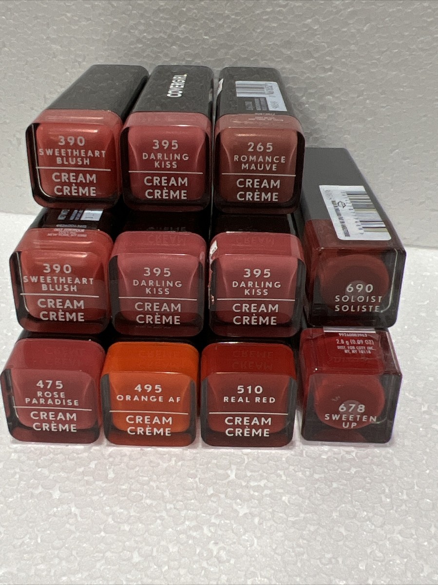 COVERGIRL EXHIBITIONIST CREME & MATTE LIPSTICKS 💄*YOU CHOOSE