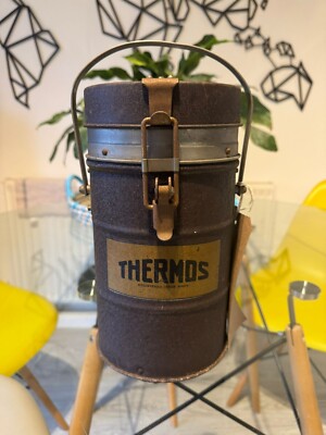 Rare 1930s Thermos Flask Large - Military Issue | eBay UK