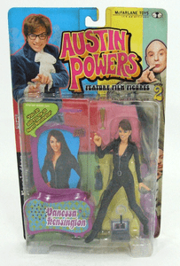 1999 McFarlane Austin Powers Vanessa Kensington Agent Talking MOC 787926141153 1999 McFarlane Austin Powers Vanessa Kensington Agent Talking MOC 787926141153