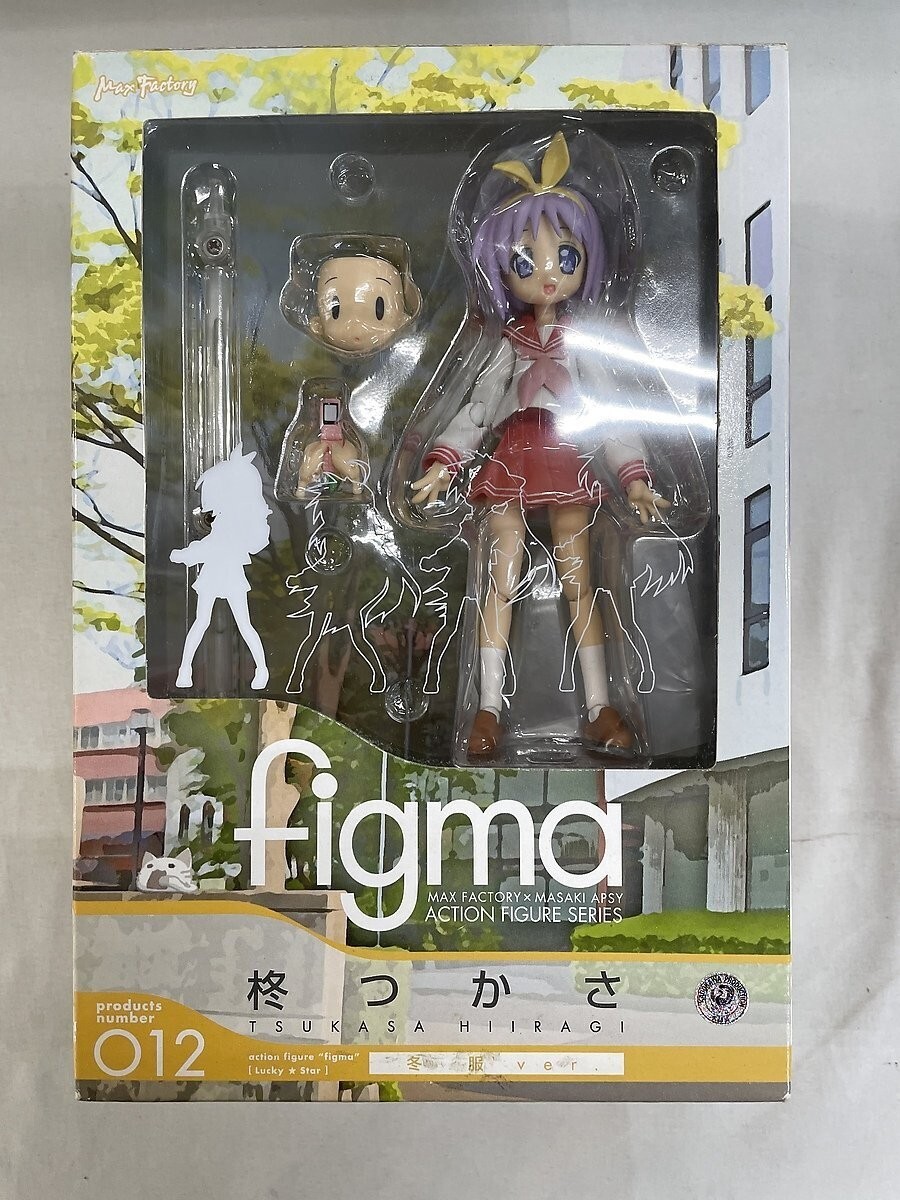 Max Factory figma 012 lucky star tsukasa hiiragi figure winter