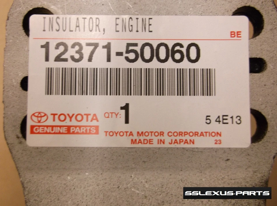 Lexus LS400 (1995-2000) Original OEM MONTAJE TRANSMISIÓN Aislador 12371-50060 Foto 2 de 2