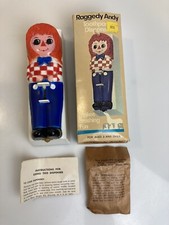 Vintage Raggedy Andy Toothpaste Dispenser 1973 Unused New