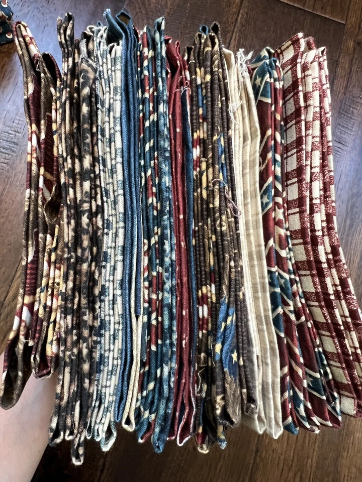 13 Fat Quarter + 29 Fat Eighth American Heritage Windham Patriotic Cotton Fabric - Image 3 of 4