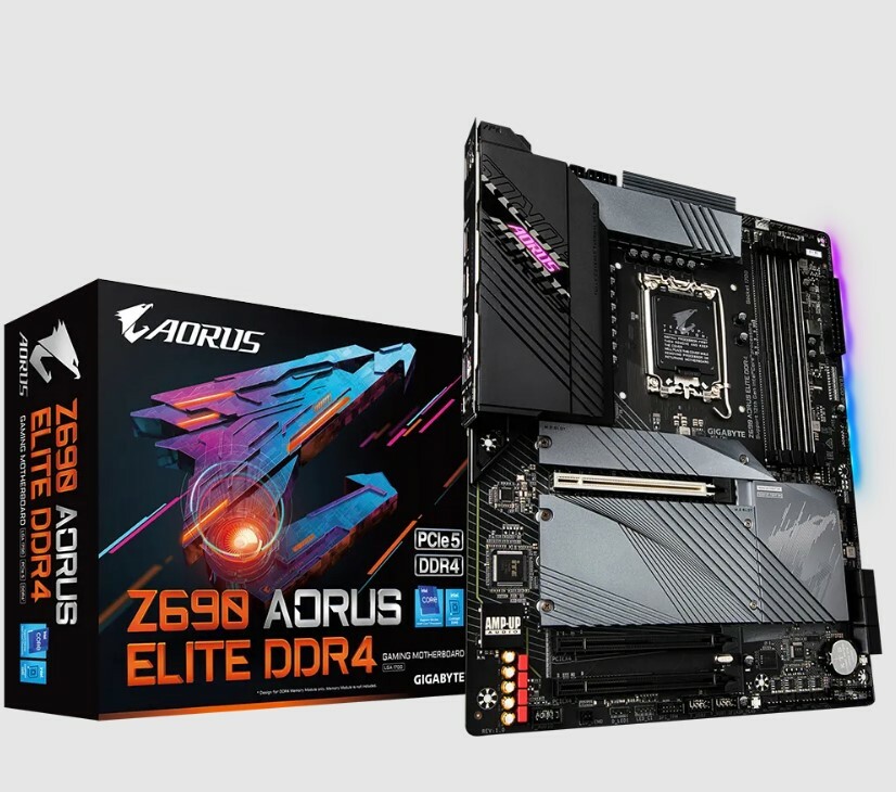 Gigabyte Z690 AORUS ELITE DDR4 Motherboard CPU LGA1700 Intel HDMI