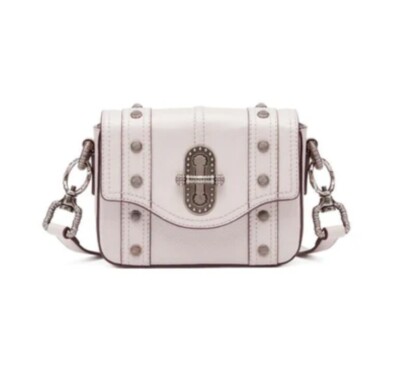 Aje Hutton Bag Stone Leather Cross Body Or Belt Grey Ecru Clutch Purse  Australia