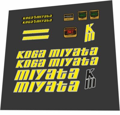 K-M Roadwinner Frames   Frame Decal Set