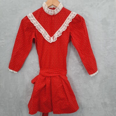 annie red dress pattern Annie Dress Poster