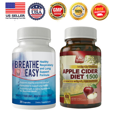 Respiratory System Lung Support Apple Cider Vinegar Weight Management Supplement