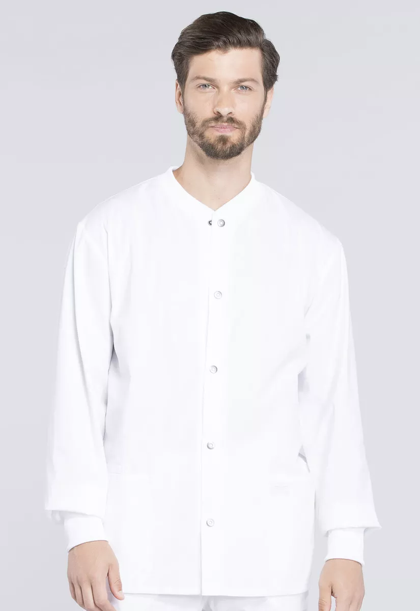 Cherokee Workwear WW360 WHT White Men Warm up Jacket Free Shipping