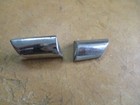 <!--F#f_0-->HOLDEN HK KINGSWOOD DOG LEG LOWER TRIM END MOULDS EXTENSIONS CHROME<!--F/-->