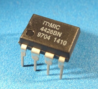 Micrel Semiconductor MIC4428BN IC,DUAL MOSFET DRIVER,CMOS,DIP,8PIN, OBSOLETE