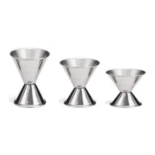 Stainless Steel Bar Jigger Cocktail Bartender Drink Mixing Measuring Liquor