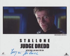 JURGEN PROCHNOW - Judge Dredd GENUINE SIGNED AUTOGRAPH