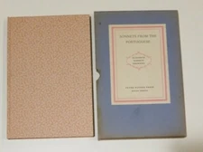 Sonnets From The Portuguese, Browning, Peter Pauper Press, Slipcover, HC