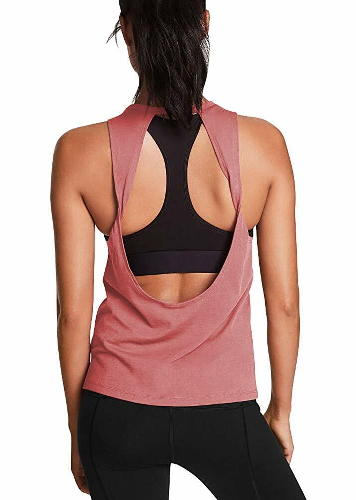 cute open back tank tops