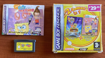2 Spiele in 1 SpongeBob Schwammkopf und Freunde im Freeze Frame Frenzy + Der Film