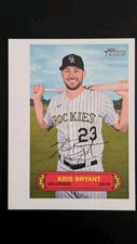 2022 Topps Heritage Kris Bryant #73PU-26 1973 Topps Pin-Ups Oversized Rockies