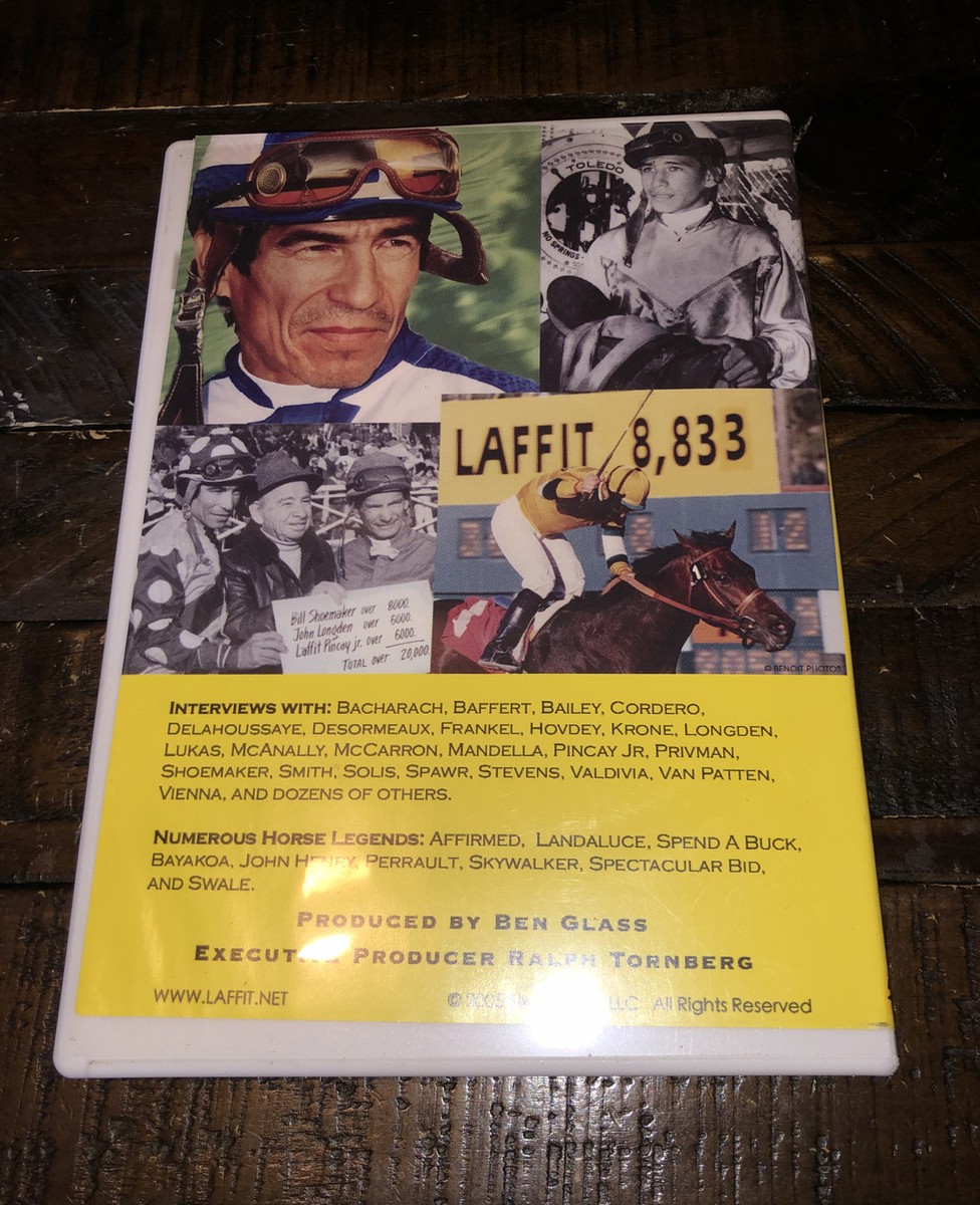 Autographed Laffit Pincay Jr. All About Winning DVD | eBay
