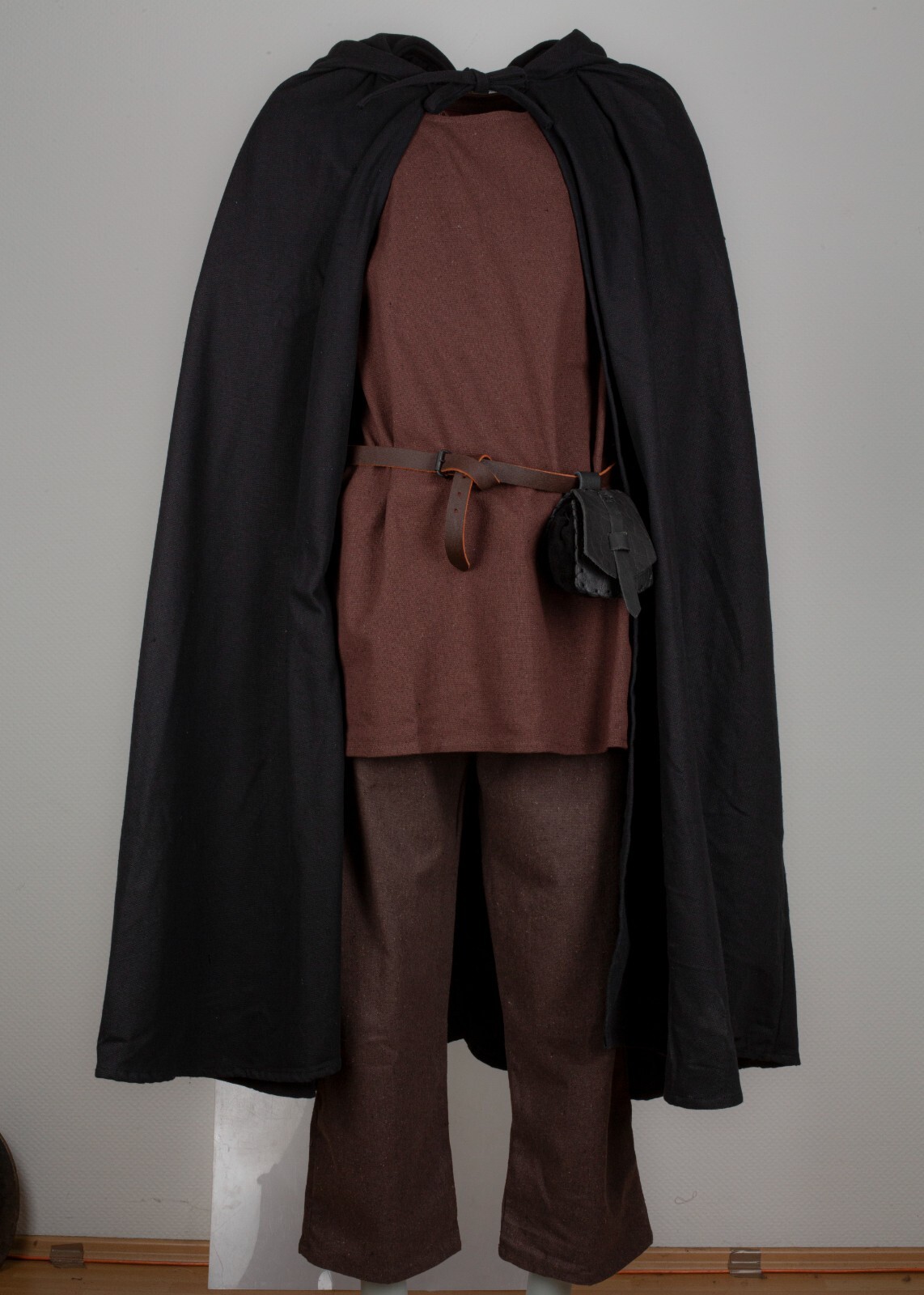 Mytholon Kostüm Set Bauer Baumwolle Braun L Larp Mittelalter #21331