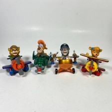 2" 1989 McDonald's Disney TaleSpin Diecast Planes Lot Of 4