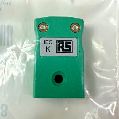 RS Pro IM-K-FS Miniature In-Line Thermocouple Socket Connector IEC K 455-9758