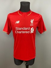 LIVERPOOL 2015 2016 HOME SHIRT FOOTBALL SOCCER JERSEY NEW BALANCE MENS SIZE S