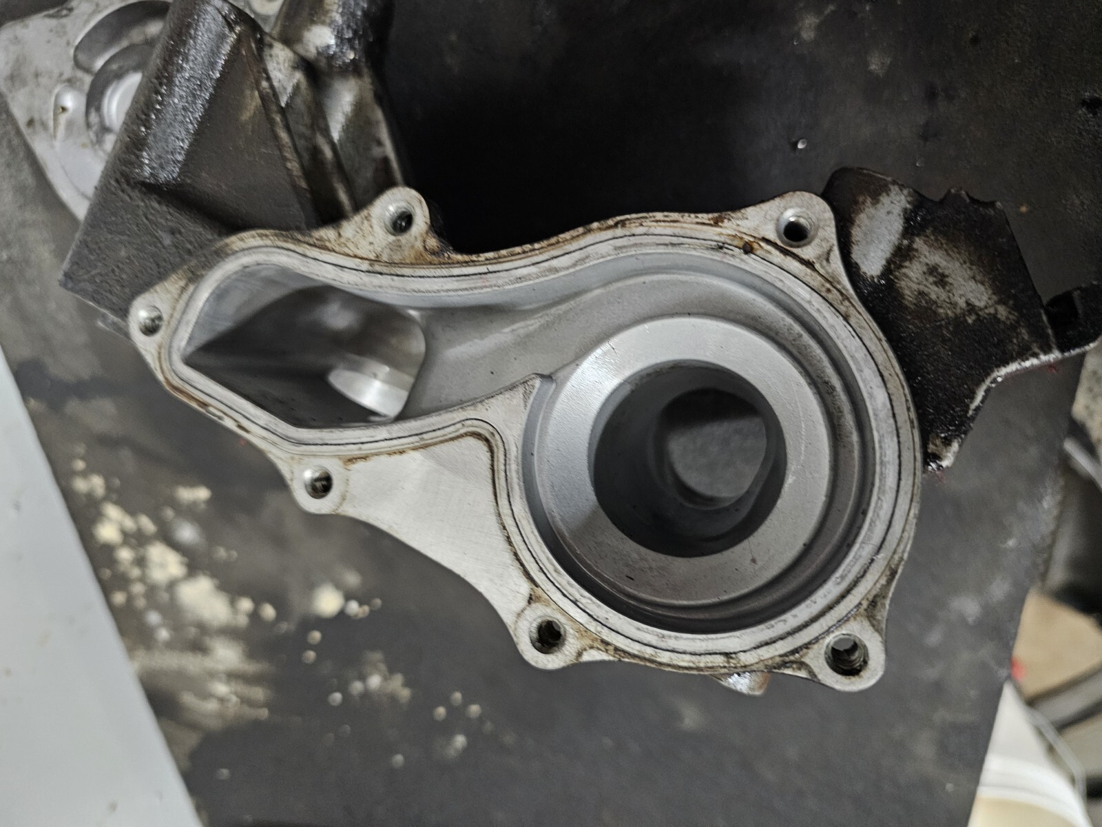 2002 Acura RSX Water Pump Housing Alternator Bracket K20a3 K24 K Swap