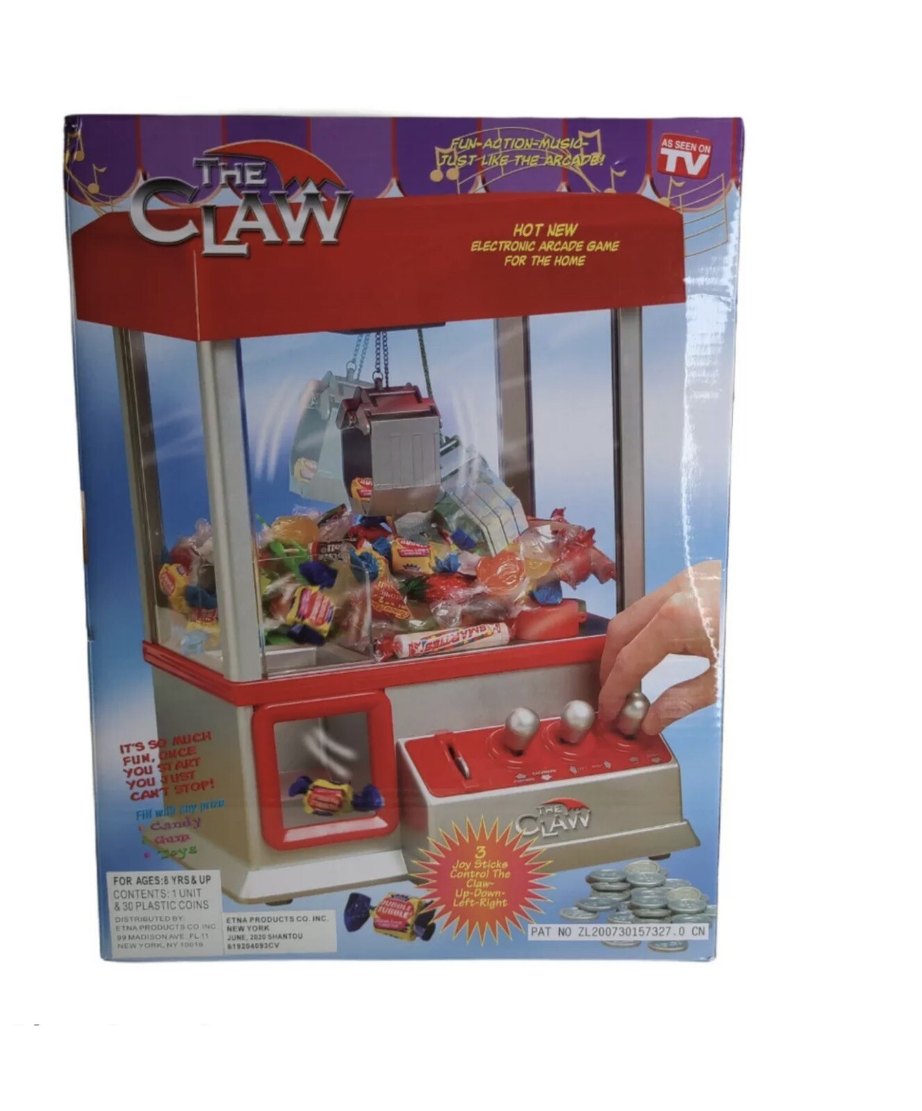 The Claw Toy Candy Grabber Machine Electronic Arcade AS SEEN ON TV Game