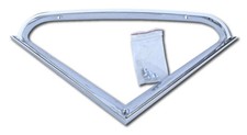 Chrome Instrument Bezel 55-59 Chevy Pickup Key Parts 0847-347
