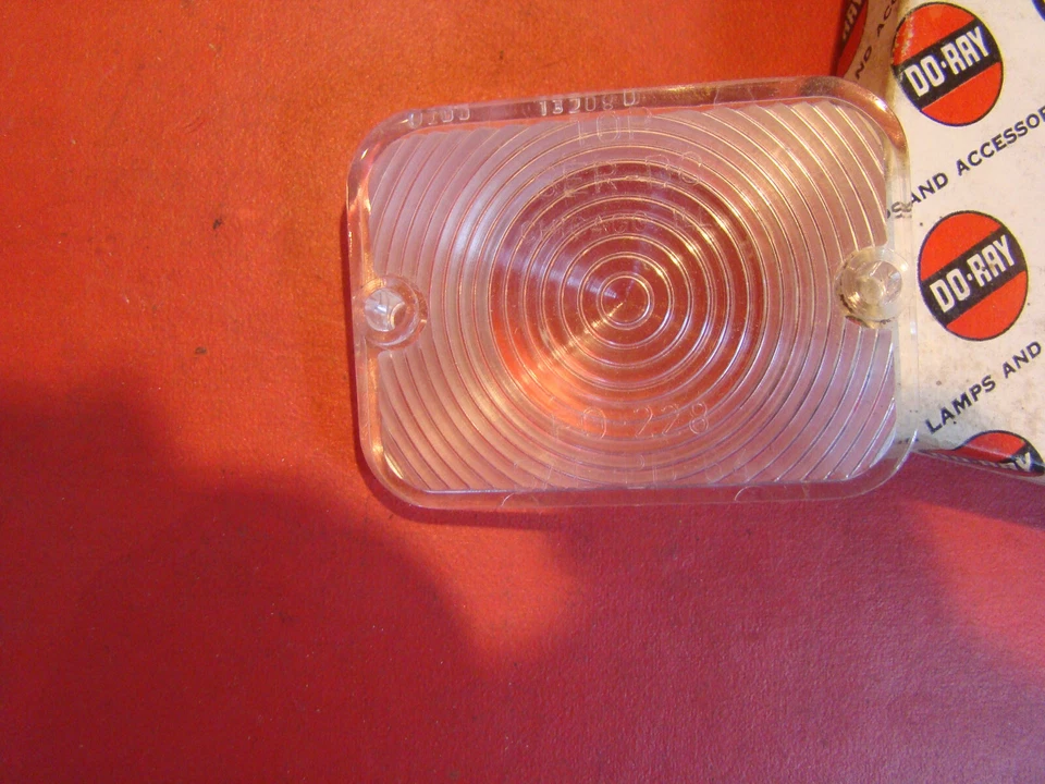 NOS 1962 62 Ford FOMOCO Fairlane Falcon LÂMPADA DE ESTACIONAMENTO DE GIRO LENTE ESTACIONAMENTO EUA - Imagem 2 de 4