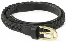 Aubrion Plaited Leather Belt