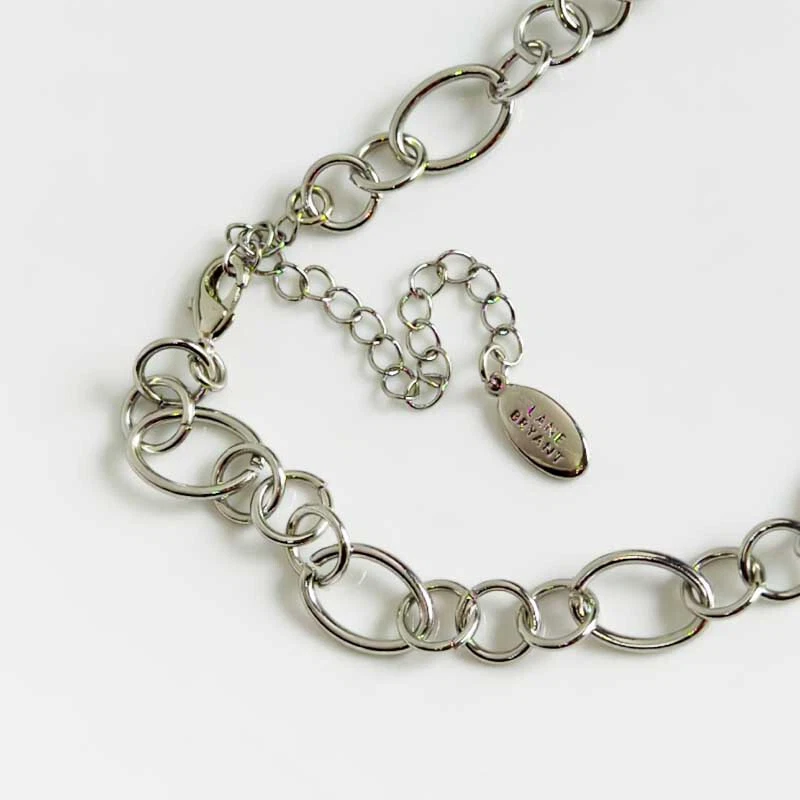 Collar Babero Bohemio Lane Bryant 18" Elegante Mujer Fiesta Vacaciones Joyería Foto 3 de 4