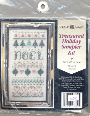 Mill Hill Treasured Holiday Sampler Kit Turmaline Noel MHTS12 1996