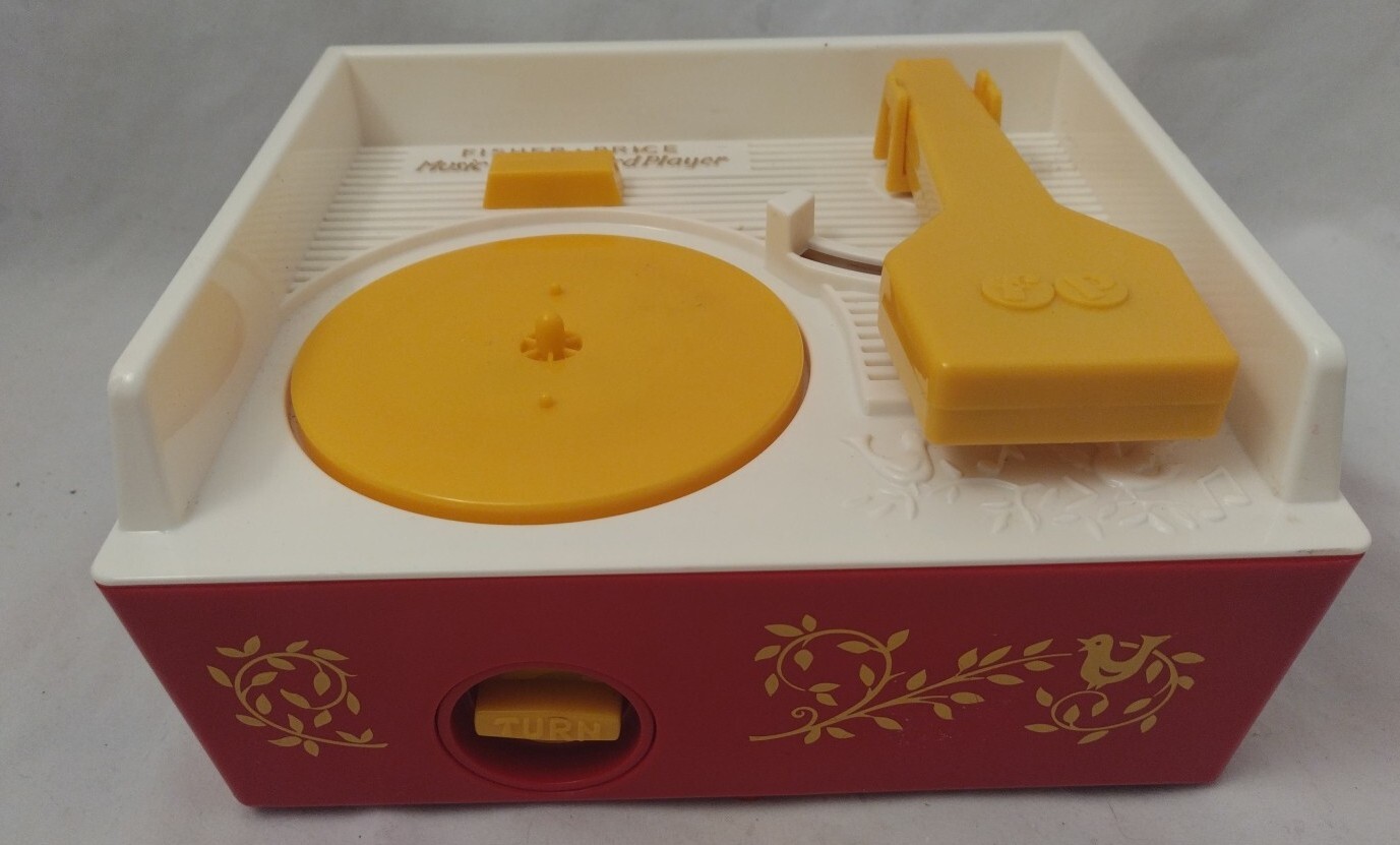 Fisher Price Music Box Record Player (1971) VINTAGE No Records