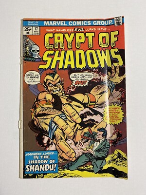 Crypt of Shadows #17 May 1975 - The Menace of Shandu! Marvel Comics - 4.0 VG
