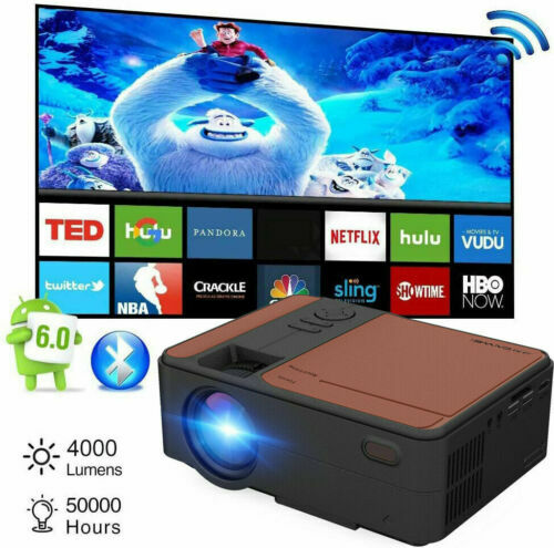 iWIMIUS P65 Smart Projector 4k Projector Portable Netflix Official