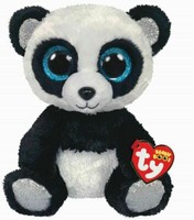 Ty Glubschi´S Beanie Boo´S Panda @ Bamboo @ Med. Ca. 22 Cm