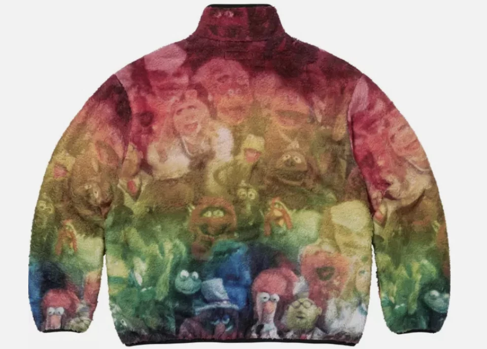 Chaqueta polar Supreme Muppet TALLA PEQUEÑA 100% AUTÉNTICA NUEVA Foto 2 de 3