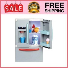 Little Tikes First Fridge Refrigerator with Ice Dispenser, Pretend Play Applianc