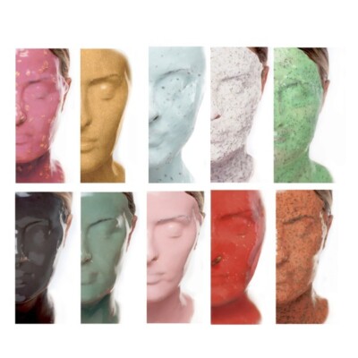 CASMARA MIXED MASK BOX 10PCS (CASMARA ALL KIND PEEL OFF MASKS)