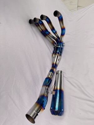 Custom Full Exhaust Handmade Stainless Fits Kawasaki ZX6R and