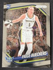 Paige Bueckers 2025 Panini Wnba Prizm Dallas Wings Base RC #5