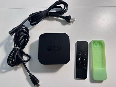 Apple TV (4th Generation) HD Media Streamer A1625 w/ Power Cord, HDMI, & Remote