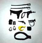 60's-70's Vintage Marx Johnny West Action Figure Accessories, General Custer Lot