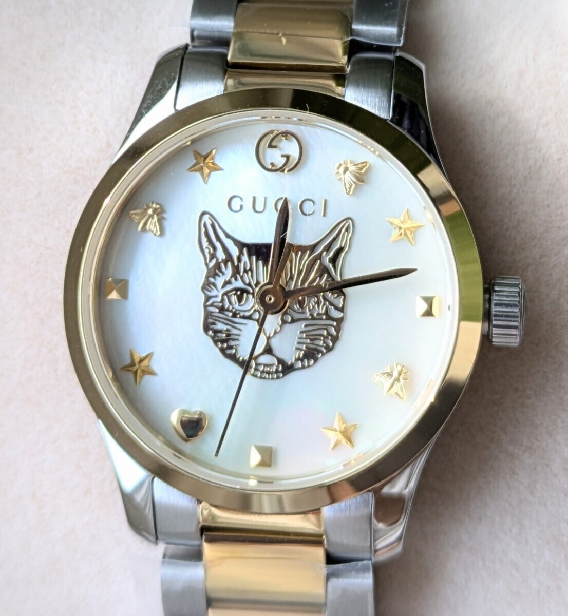 【新品未使用】GUCCI G-タイムレスレディース 腕時計 YA1265012 グッチ 時計 レディース G-タイムレス YA1265012