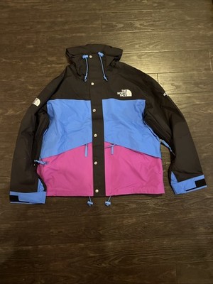 THE NORTH FACE 86 RETRO MOUNTAIN JACKET TNF BLACK BLUE PURPLE 1986 size XL