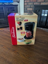 Sunbeam Hot Shot Hot Water Dispenser Model 6131 Black - Clean Tested